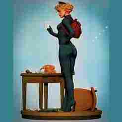 Catwoman Detective 3D print model