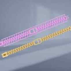 CD logo cuban bracelet