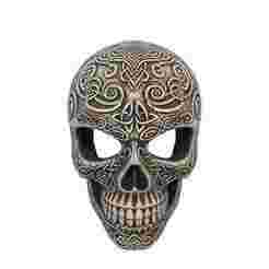 Celtic Knotwork Skull Sculpture