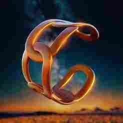 Chain-Link Bracelet - High-Poly 3D Print Jewelry Model 67