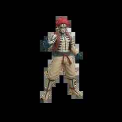 Character AKAZA (Hakuji) - Demon Slayer