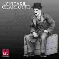 Charlie Chaplin STL – Iconic Cinematic 3D Model