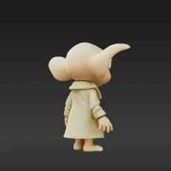 Charming Magical Helper Miniature – Stylized 3.5cm Character for Keychain or Display – High-Detail Resin Print Ready