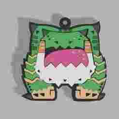 Chatacabra Keychain MH Wilds || Chatacabra Keychain (Monster Hunter)