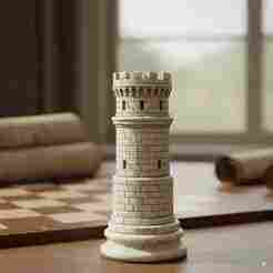 Chess Rook Roman Style