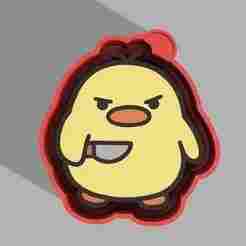 🐥🍵 Chick Mold – Freshie, Keychain, Resin & Candle Mold