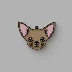Chihuahua Dog Key Chain