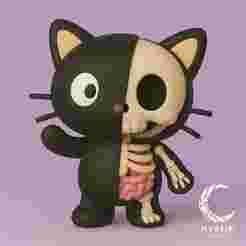 Chococat anatomical dissection Sanrio Halloween cartoon 3D