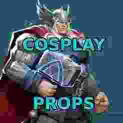 CHris Hemsworth Thor Odinson Thor Reborn From Ragnarok Costume, Marvel Rivals Cosplay Kit for 3d printing, ARmor, weapon, Hammer Mjolnir, kitbash