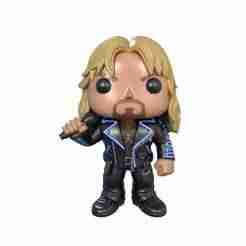 Chris Jericho – The Ayatollah of Rock 'n' Rolla – Funko Pop-Style Figure – 3D Print Model