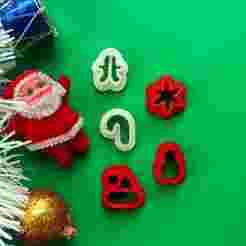 christmas theme v5 clay cutter