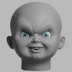 Chucky Head - STL FILE