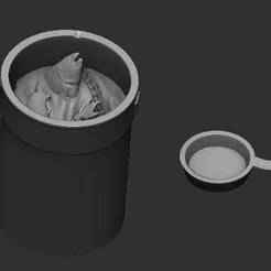 Chum Bucket for Dioramas - Inspired by JAWS