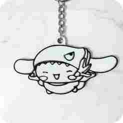 Cinnamoroll Blue Eyes Keychain
