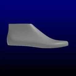Classic Deck Boat Shoe Last 3D STL