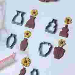 Clay Cutter - Cookie cutters - Fondant cutters: Vase