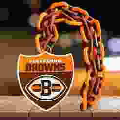 CLEVELAND BROWNS NFL SHIELD CHAIN