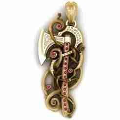 Cnc Router Vine pentant