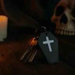 coffin key ring