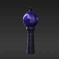 Collectible Concert Glow Stick Charm - DIY 3D Print for Fandom Display and Everyday Carry