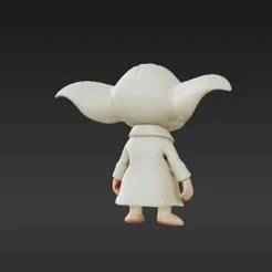 Collectible Small Companion Figurine – Endearing Big-Eared Friend Miniature for Desk or Bag – Fan Art 3D Print