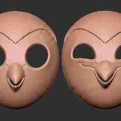 [COMMERCIAL USE OK] - Hooty Owl Mask