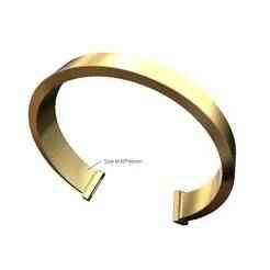 Conical rectangular section cuff bracelet size M 3D print model