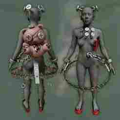 Corin Wickes - Dress accessories + toy Zenless Zone Zero cosplay