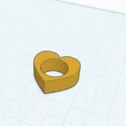 Cosplay heart ring