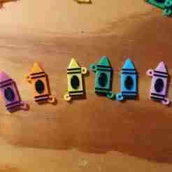 Crayon Earrings!