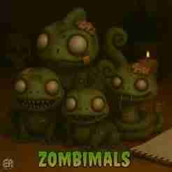 🐍 Creepy Crawlies Bundle - Zombimals Collection 👻