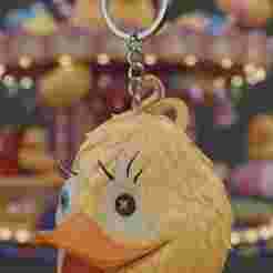 Creepy Duck Mask Keychain (No Supports)