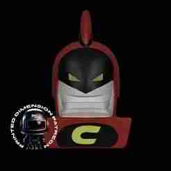Crimson Chin wearable helmet - Fairly Odd Parents