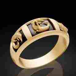 CROCODILE RING
