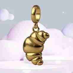 Croissants charm pandora