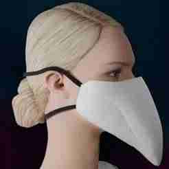 Crow Beak Mask - Perihelion Prints
