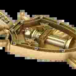 Crusader's Shield Pendant 3D Printable Model