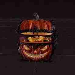 Cursed Pumpkin - Halloween Candy Box