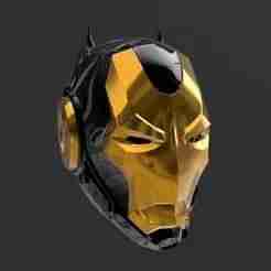 Custom Iron Bat Helmet STL - 5-Piece Pre-Split Iron Batman Hybrid DC & Marvel Universe Mashup
