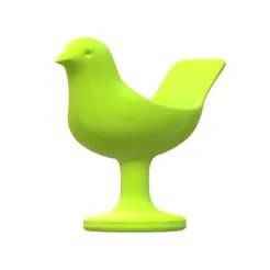 Cute Bird STL – Adorable Bird Figurine 3D Model | Decorative Art Sculpture