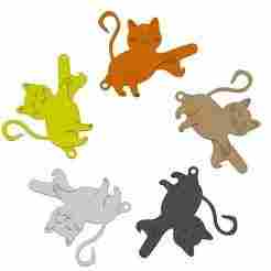Cute Cat Bottle Opener Keychain