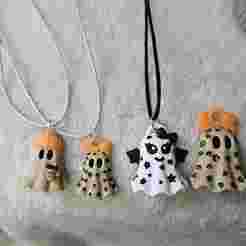 Cute ghost jewelry collection