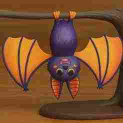 Cute Hanging Bat Figurine