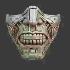 Cyborg Face mask