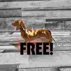 Dachshund Sausage doxie dog model