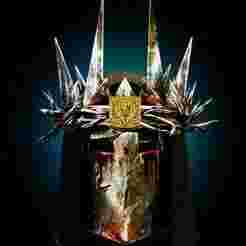 DARK CRUSADER HELMET LORDS OF THE FALLEN LIFE SIZE – BARBUTA WITH CROWN OF THORNS FAN ART STL