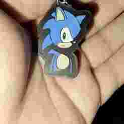 🦔 Dark Sonic Meme Free Keychain 👀