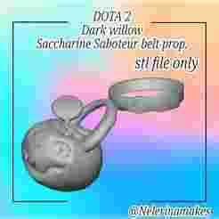 Dark willow DOTA2 -Saccharine Saboteur belt prop