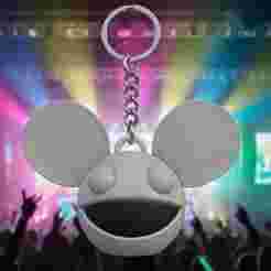 Deadmau5 Mask Keychain - Iconic DJ Helmet - Music - Ready to Print (No Supports Needed)