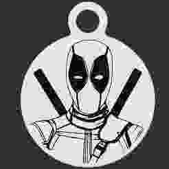 Deadpool Keyring